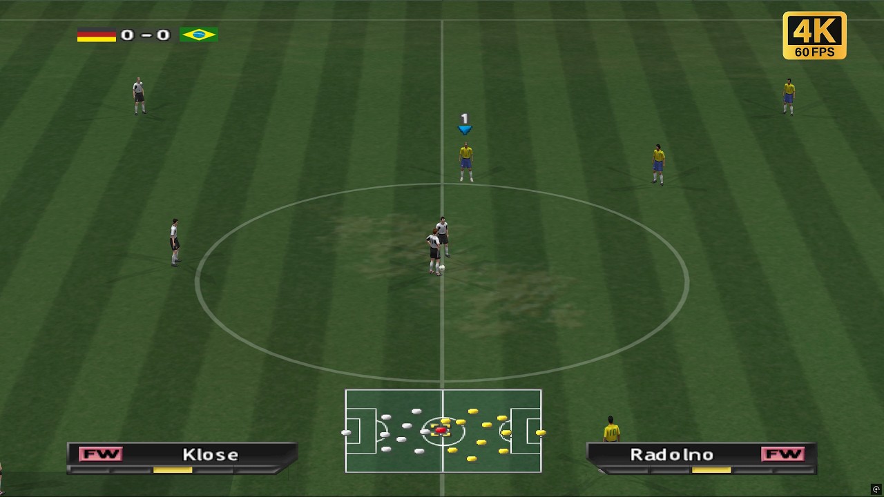 PES 2 PS2 Gameplay UHD [4K 60FPS]