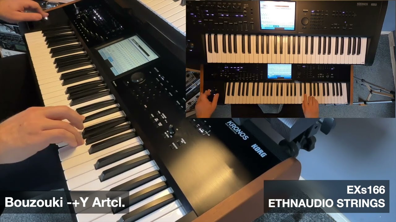 Bouzouki -+Y Articulations ETHNAUDIO's EXs166 Ethnaudio Strings for KRONOS/Nautilus
