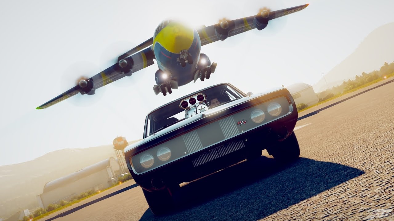 Fast & Furious - Race The Cargo Plane - Dodge Charger R/T - Forza Horizon 2
