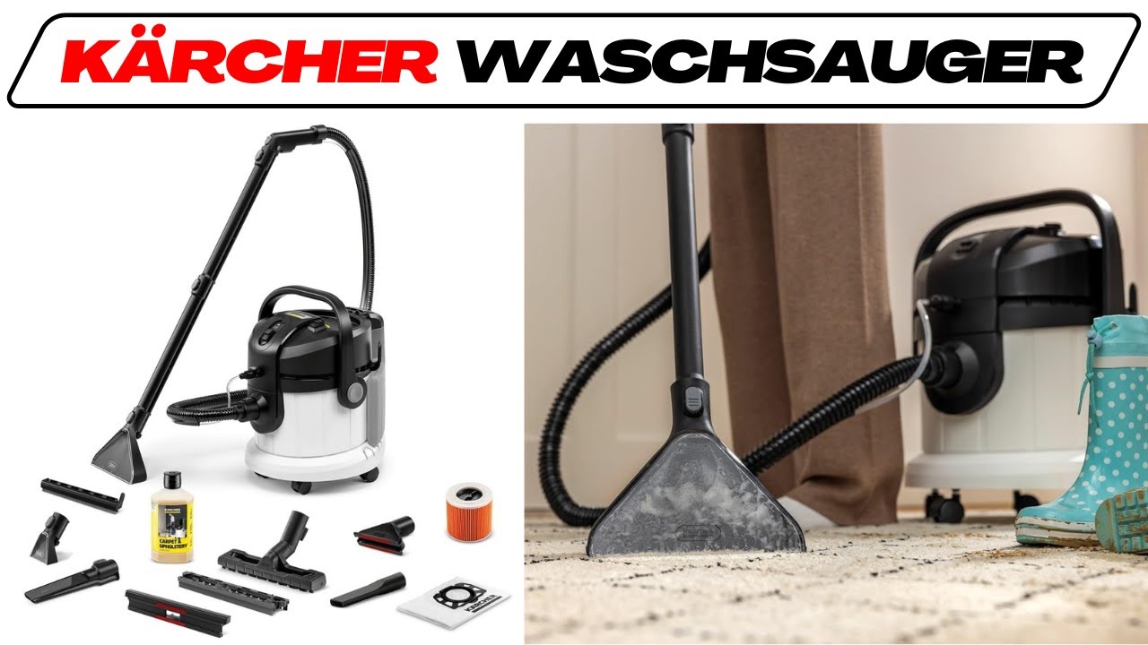 Kärcher SE 4 Plus Waschsauger im Test Vergleich 2026🥇 Teppich- und Polsterreinigung Testsieger!
