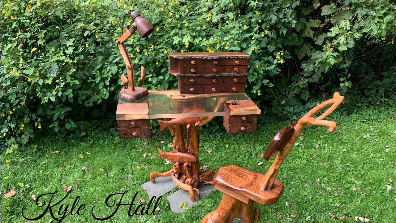 Building a custom fly tying desk!