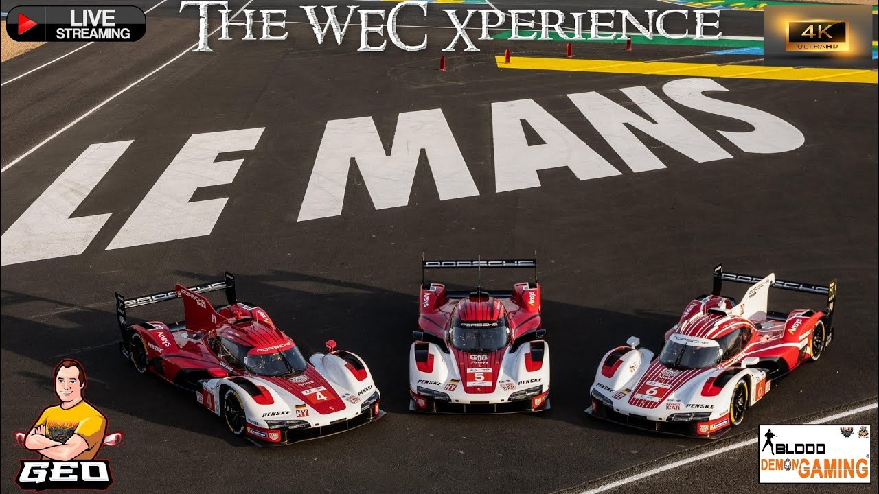 WEC Xperience Live in 4k 🔴 100 Mins of Interlagos 🏎️ !commands