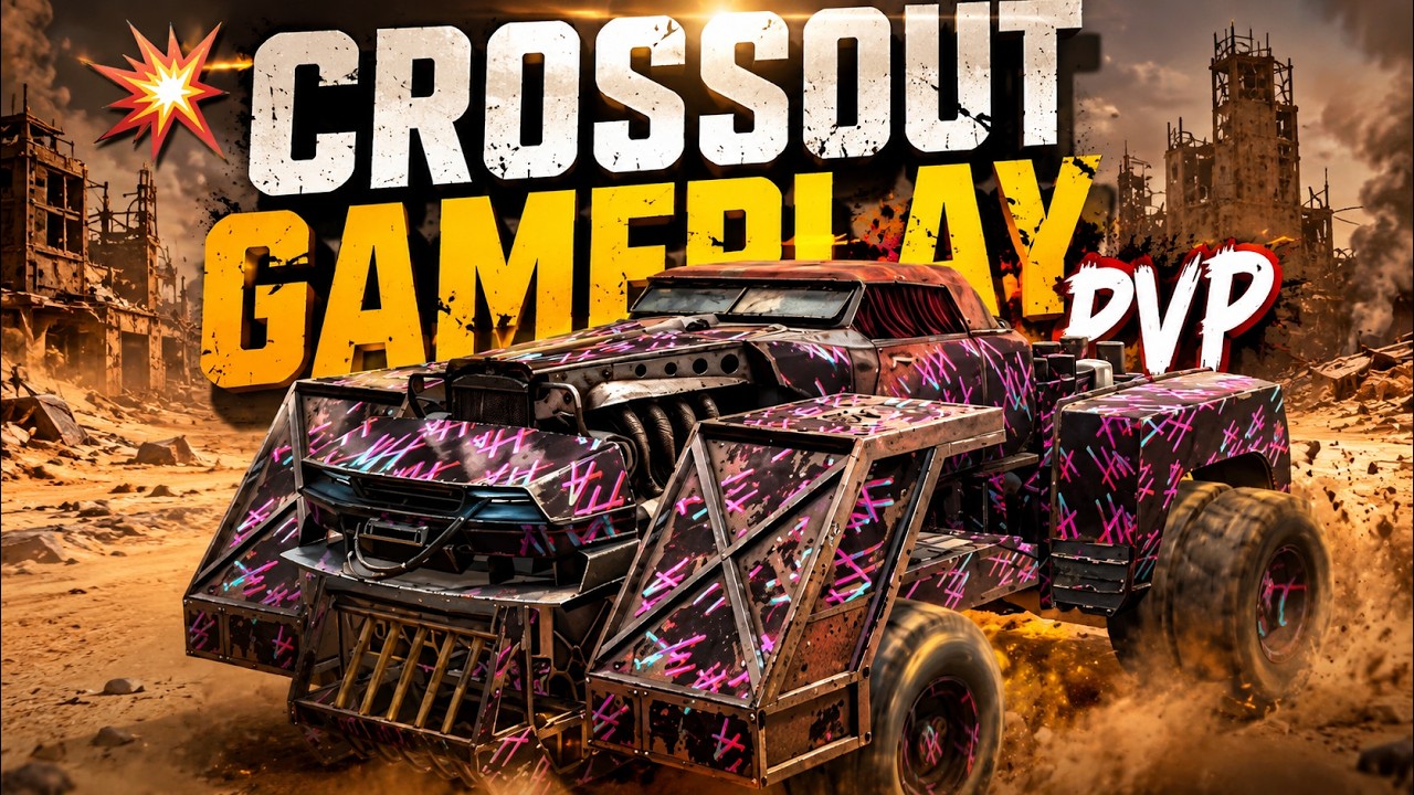 💥 CROSSOUT Gameplay PvP Action | Absolute Chaos on the Battlefield!