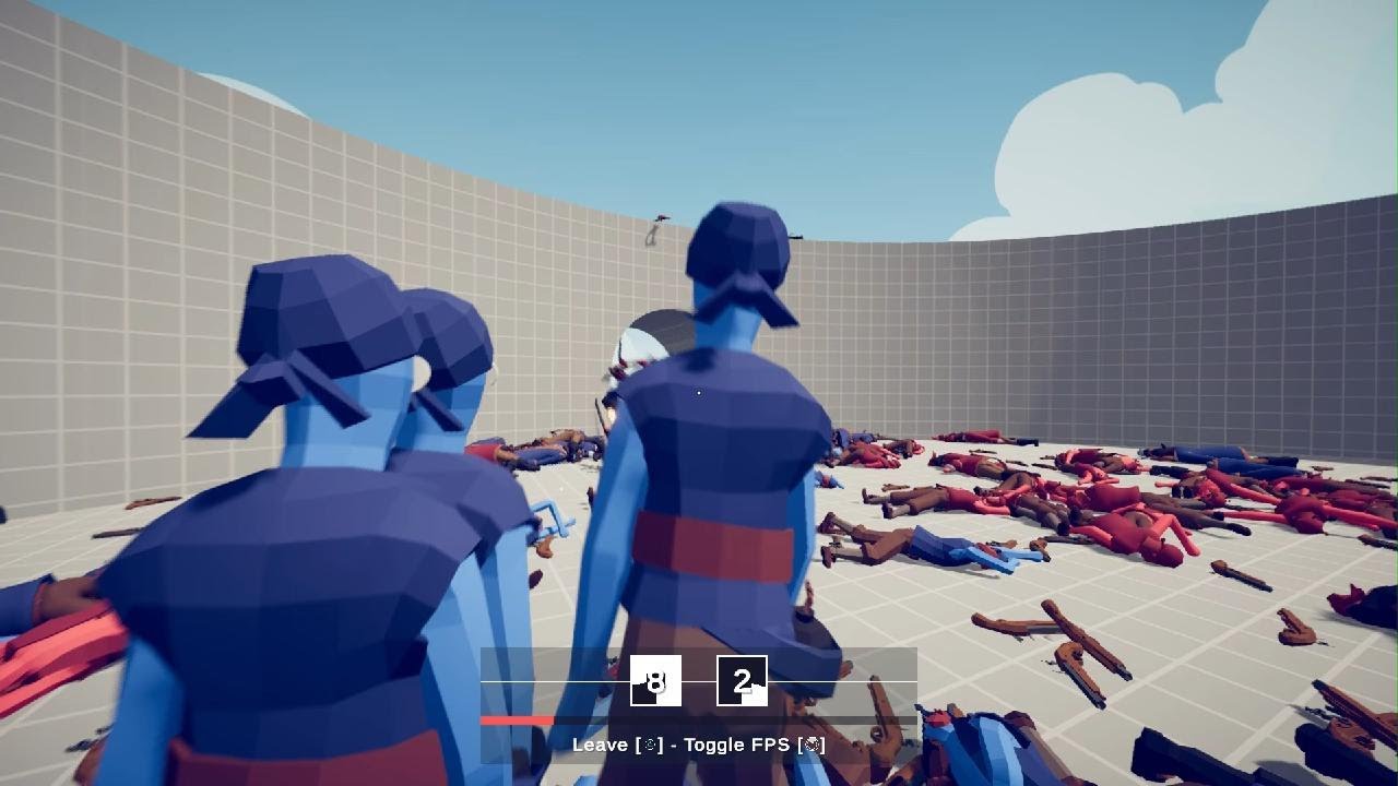 Totally accurate Battle simulator. Massacre.