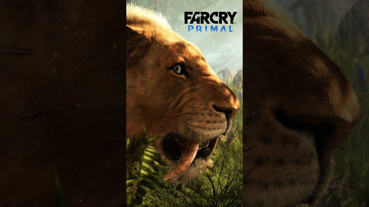 Far Cry Primal (2016) Sabretooth Tiger Tamed #shorts
