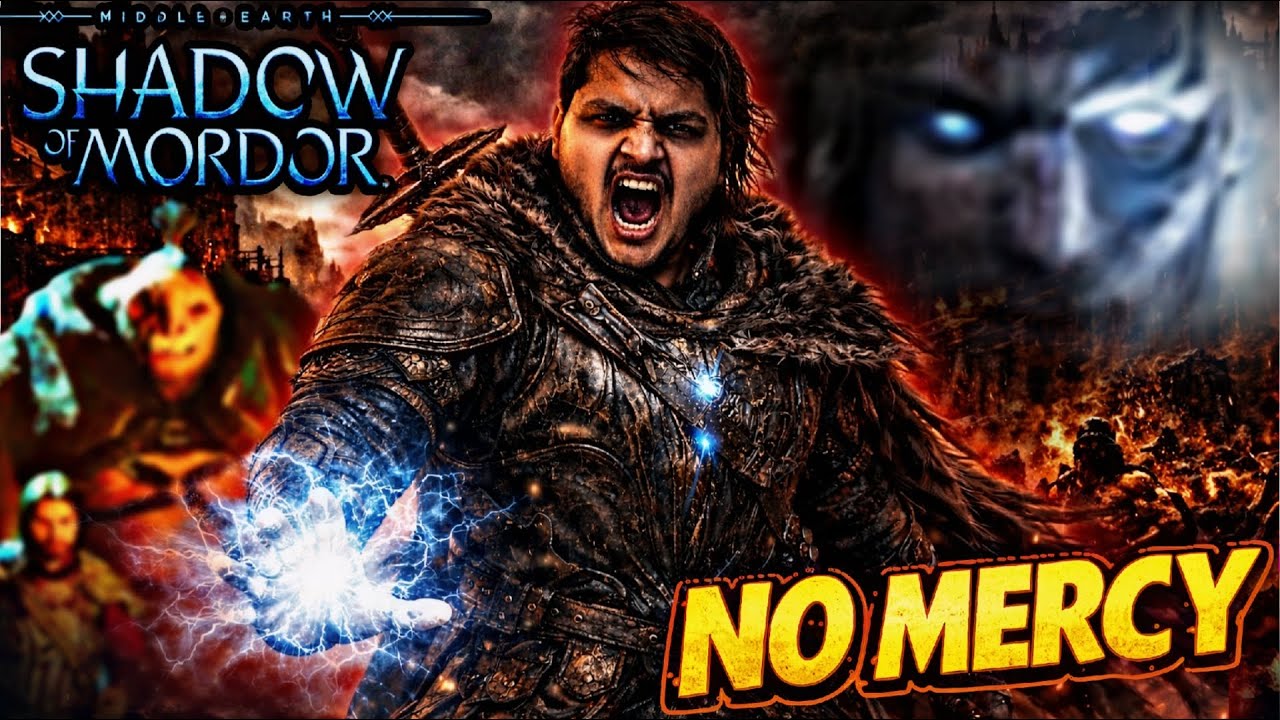 Shadow of Mordor LIVE Gameplay 🔥 | Nemesis System Chaos | Hindi PC Stream