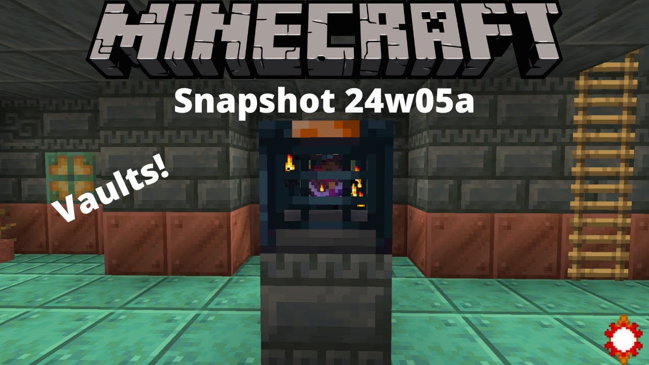 Minecraft Snapshot 24w05a -1.21 Treasure Vaults!-