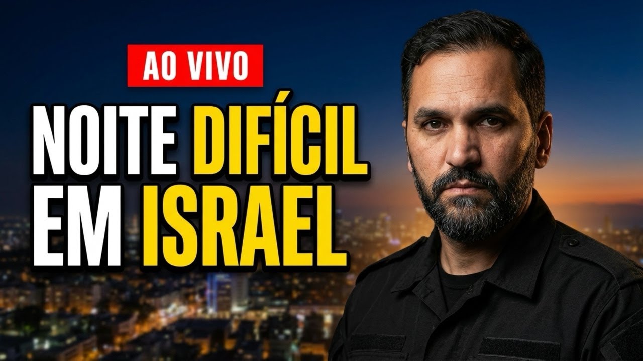 NOITE DIFÍCIL EM ISRAEL | Ataques e Explosões em Tempo Real