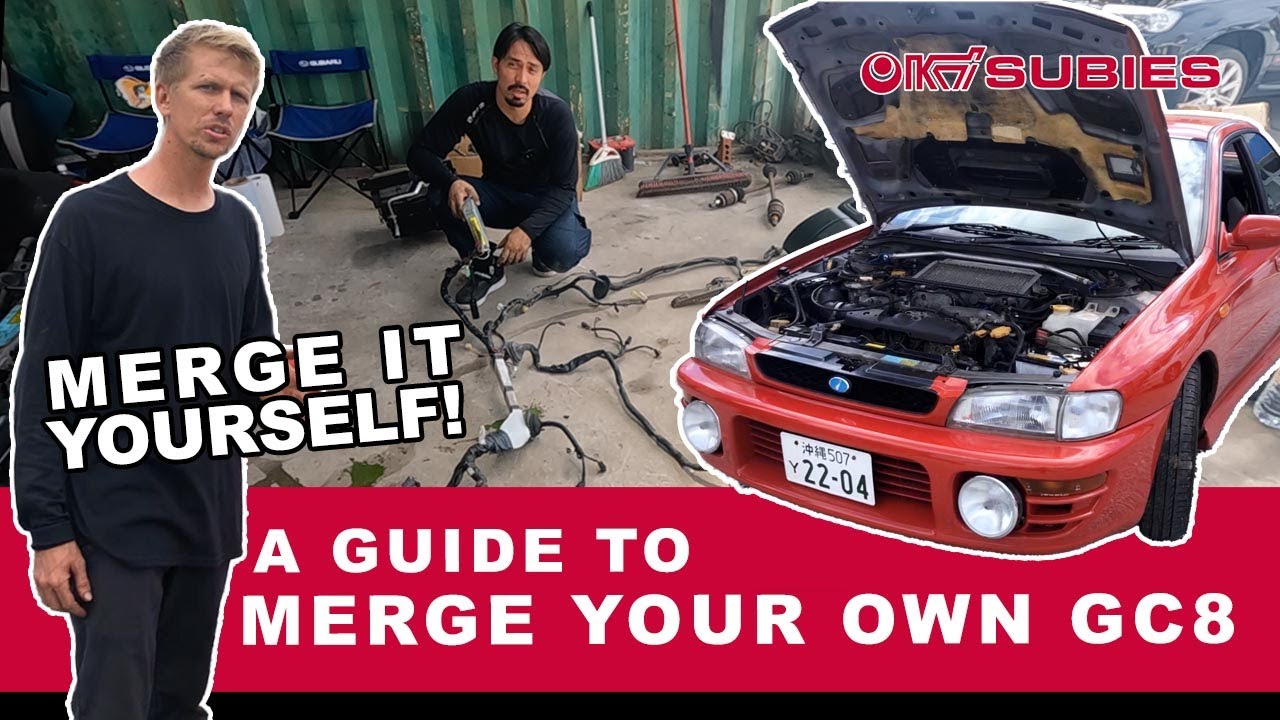 How to merge your JDM GC8 / EJ205/7 Swap your JDM Subaru Impreza
