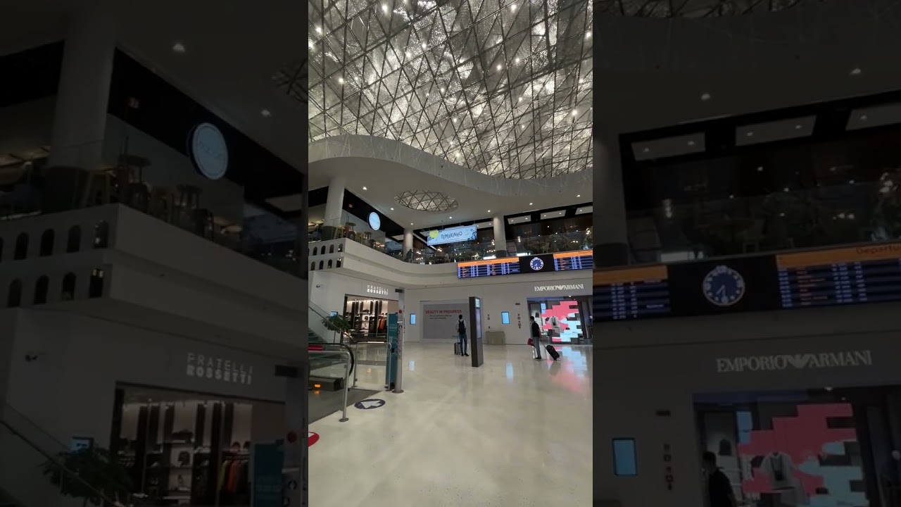 ✈️ AEROPORTO DI MILANO - Milan Airport ✈️ Italy 🇮🇹 DEPARTURES ☀️ (TRANSPORTATION) ⛵#travelvlog #2023