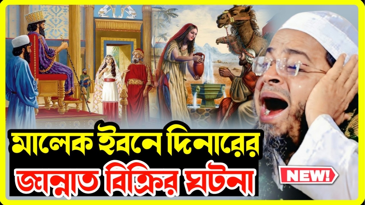 মালেক ইবনে দিনার জান্নাত বানানোর ঘটনা | মুফতি নাসির উদ্দিন আনসারী | হৃদয় কাঁপানো ওয়াজ Redwan TV 24