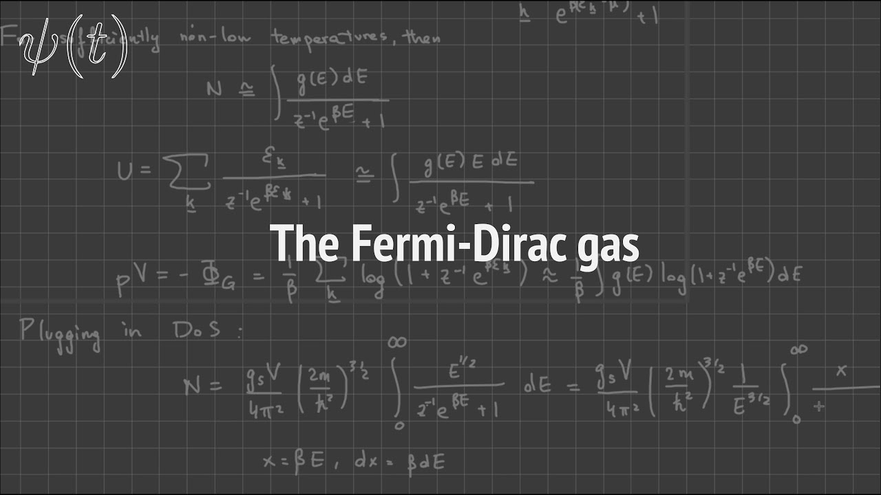 The Fermi-Dirac gas
