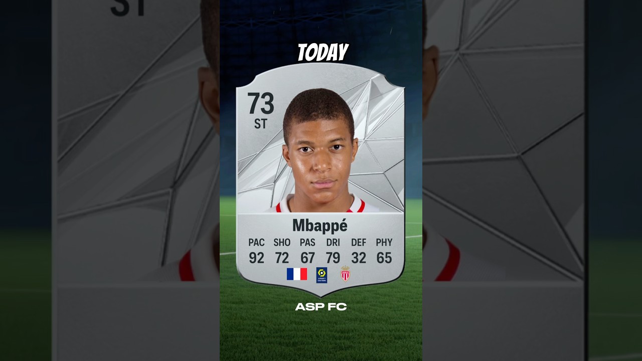 I reversed Kylian Mbappe's career on FC 25...