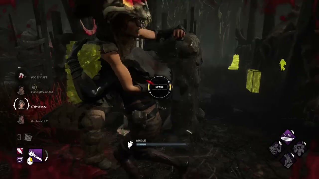 Playing as survivor in a Custom lobby with friends (Dead by Daylight)