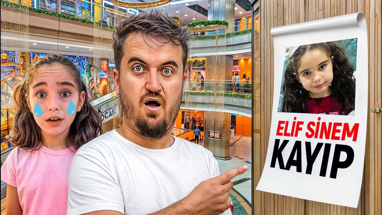 BABAMA KIŞKIRTMA !! EYVAH ELİF SİNEM AVM’DE KAYBOLDU !!