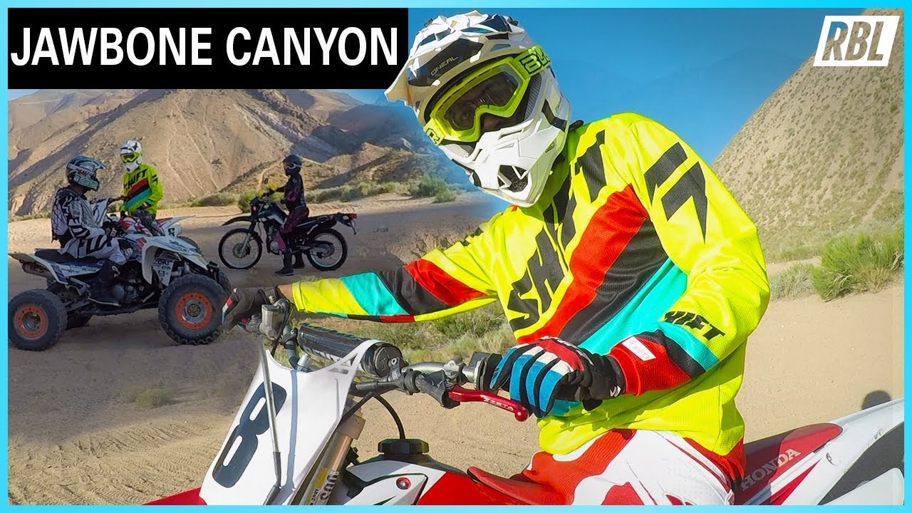 Camping at Jawbone Canyon, CA - Dirt Bikes, quads and trails!! BERMS
