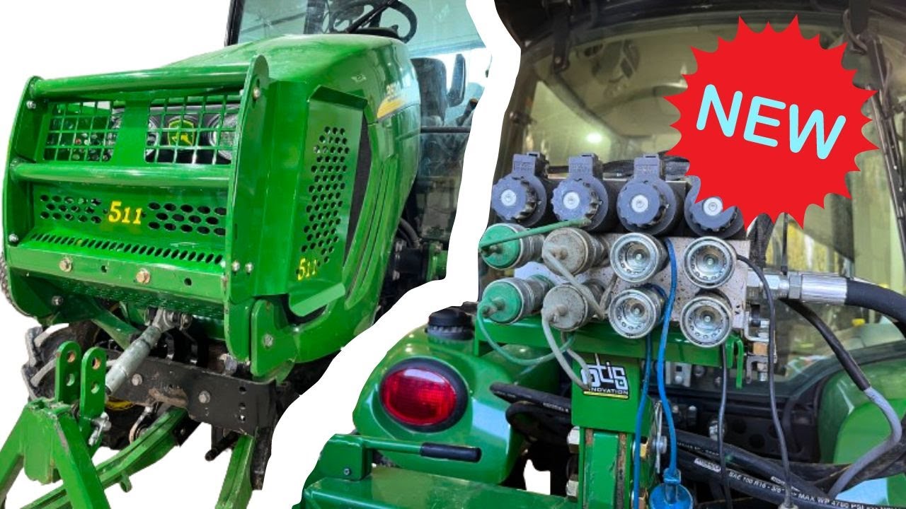 New ARMOR and iMatch Multi-Mount PERFECT for CAB Compact Tractors! John Deere 3520