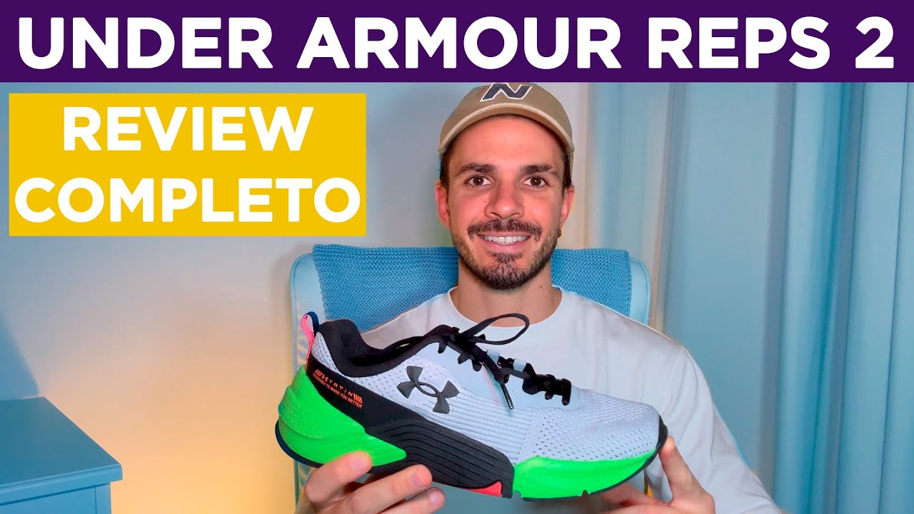 TÊNIS UNDER ARMOUR TRIBASE REPS 2  - REVIEW COMPLETO