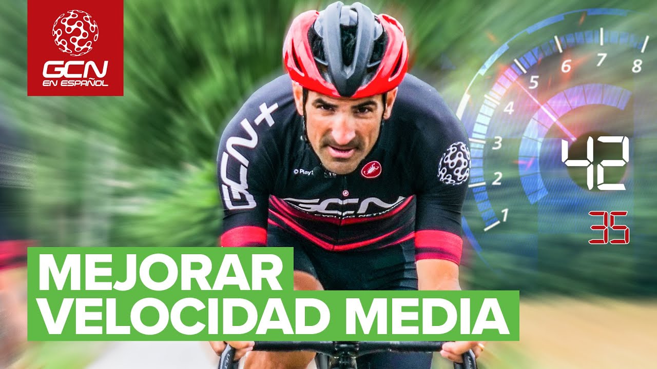Formas de mejorar la velocidad media en bicicleta de carretera