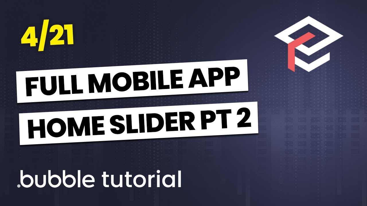 Build a Mobile Fitness App with Bubble.io - Pt 4 More Horizontal Repeating Group Magic