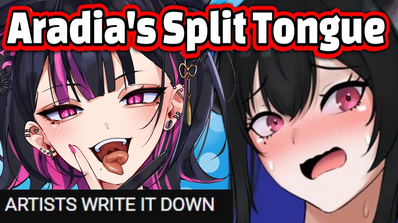 Nerissa broke Chat saying Aradia has a Split Tongue... 【Nerissa / Hololive EN】
