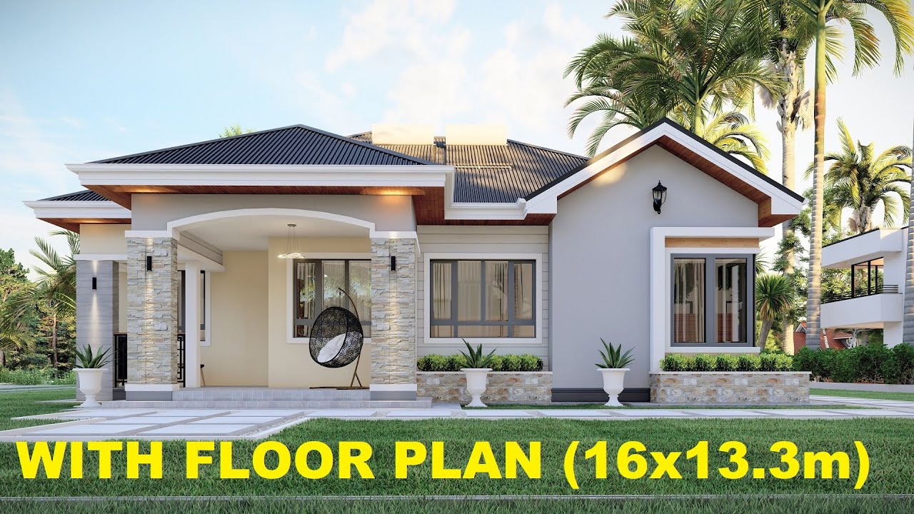 Simple House Design 4 Bedroom Bungalow | THE QUEEN ELIZABETH @katveldesigns