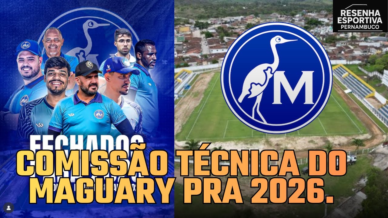 Maguary has already announced the names of those who will lead the club in the 2026 season.