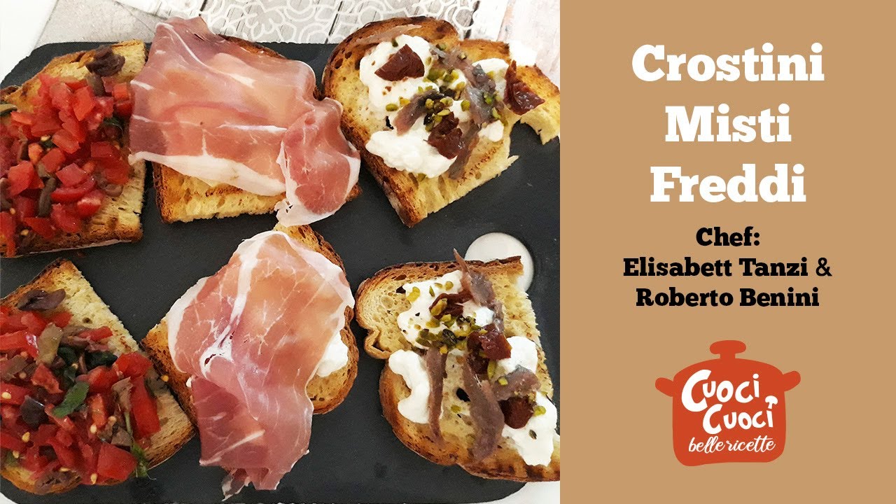 Crostini misti freddi