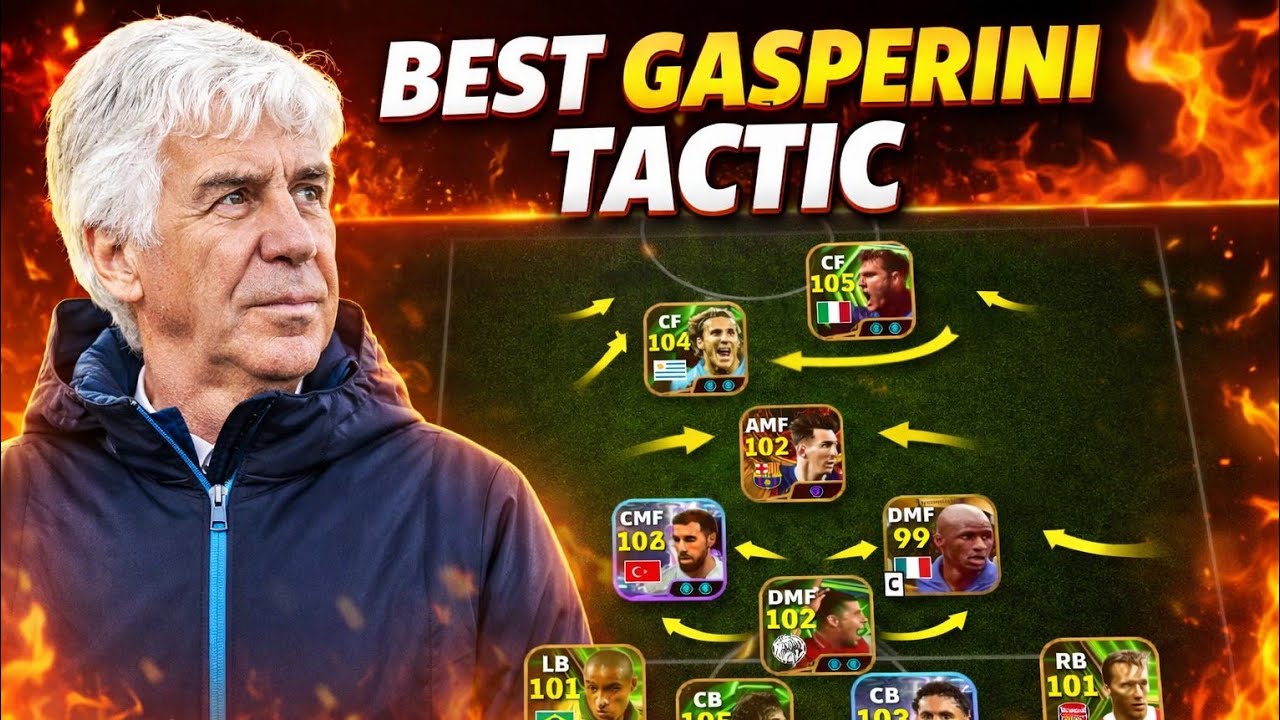 | Efootball 2026 mobile 4-3-1-2 long ball counter 