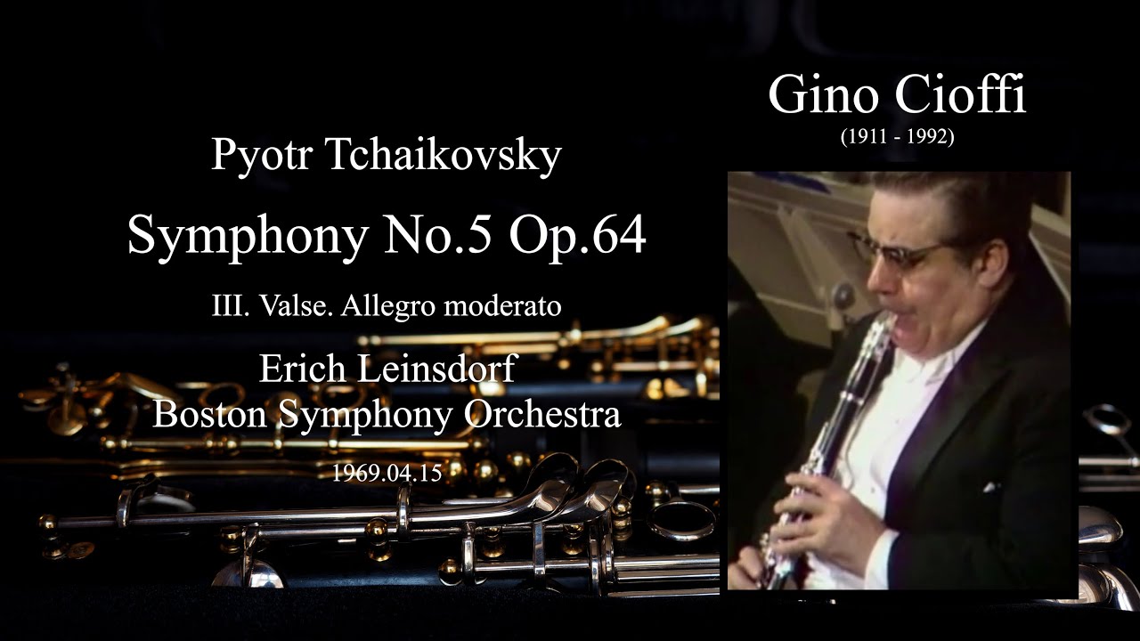 【切り抜き】 Tchaikovsky Symphony No.5 Op.64 Gino Cioffi / Pasquale Cardillo 1969