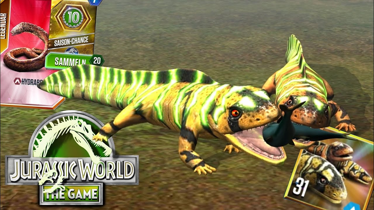 Jurassic World: Das Spiel #448 🐍HYDRABOA? 20 Saison-Packs & 💧PEDERPES LUX Lvl.40!! [Ger/HD] | Marcel