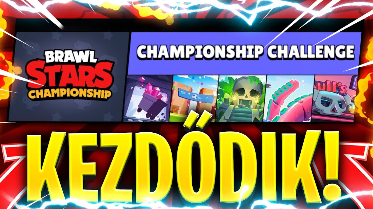 ILYEN VOLT AZ ÚJ BAJNOKSÁG! / Brawl Stars Championship Challenges Magyarul