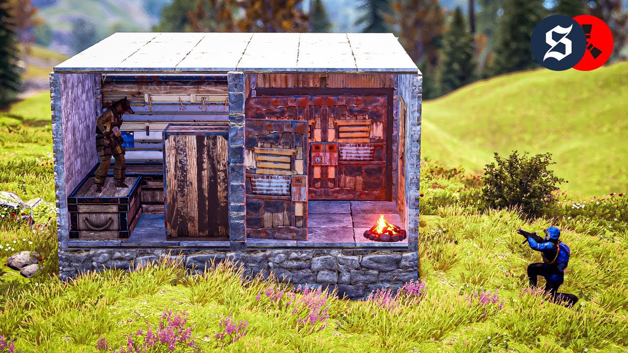 finding my long lost neighbor and stealing his raid loot - RUST SOLO #23 S128