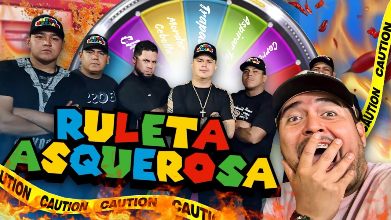 La ruleta MÁS ASQUEROSA que hemos jugado… nadie aguantó de team SOY EL WALTER 