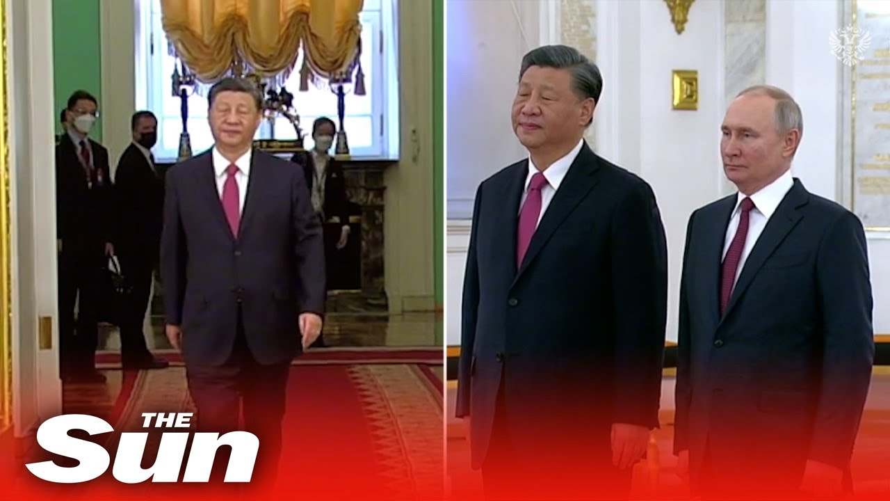 Kremlin hosts China's President Xi for ceremony before Putin talks begin
