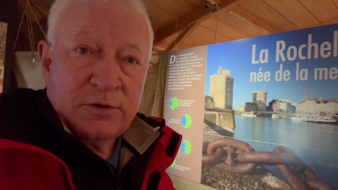 La Rochelle, miasto historyczne, stolica produkcji jachtów we Francji.  HD 720p