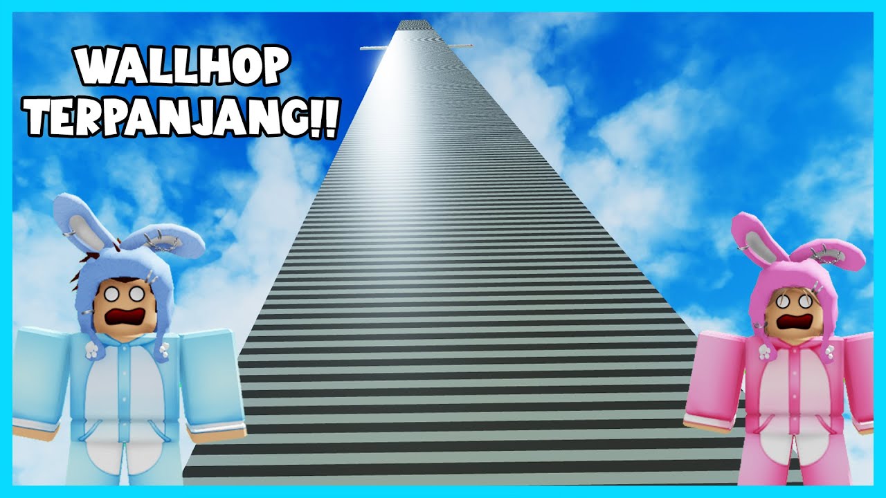 MIPAN & ZUZUZU Coba Parkour Wallhop Paling Panjang Di Dunia! ROBLOX