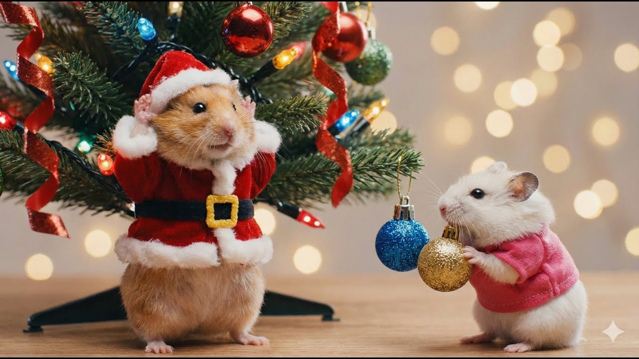 Anna the Hamster’s Christmas Adventure 🎄 | ハムスターアンナのクリスマス物語