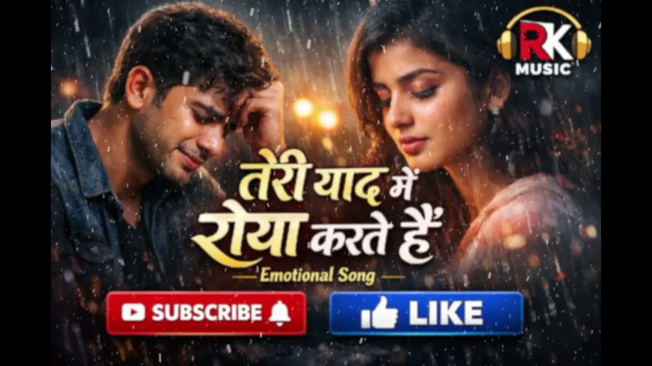 तेरी याद में रोया करते हैं 💕