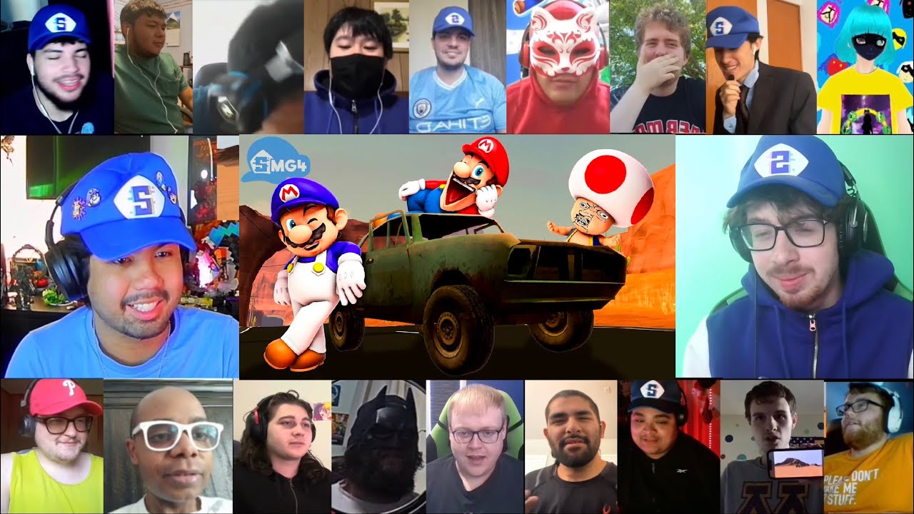 REMASTERED64: Mario's Road Trip Reaction Mashup