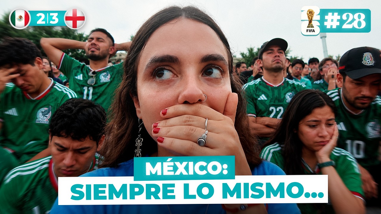 MEXICO ELIMINATED 🇲🇽😢 *MEXICO vs ENGLAND REACTION*