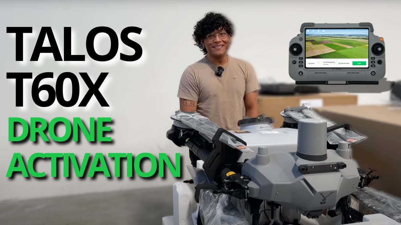 How to Activate Your Talos T60X Sprayer Drone | Step-by-Step Guide