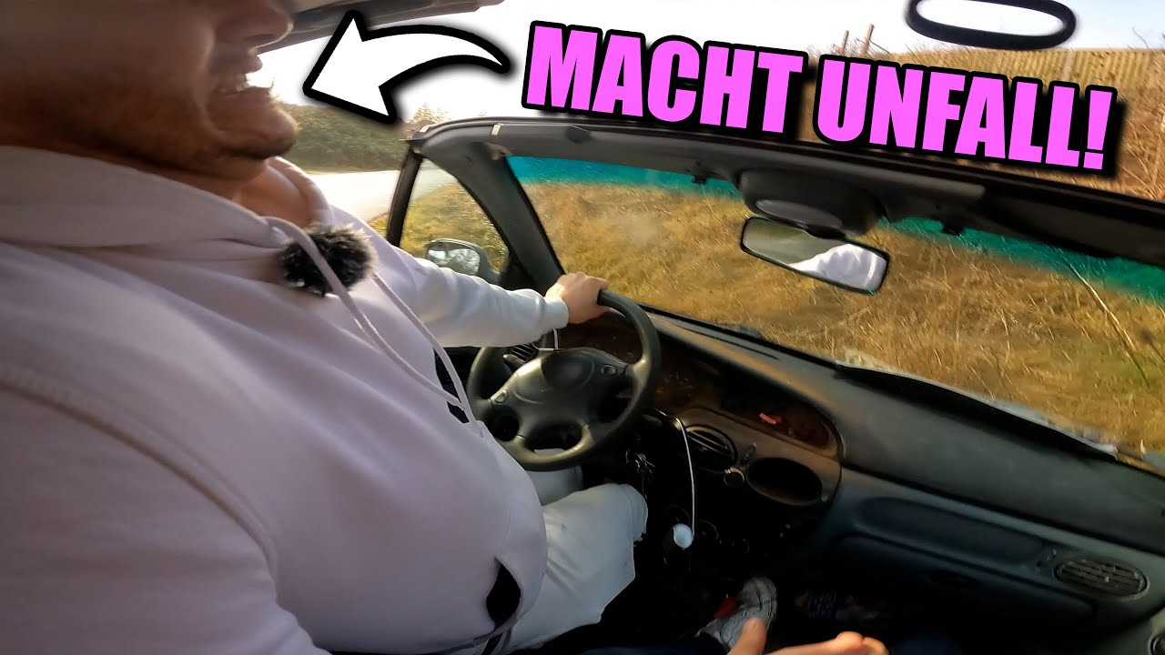 Wir landen im Graben...