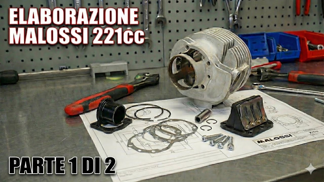 2 - Elaborazione Malossi 221cc: parte 1 di 2