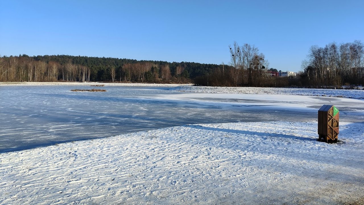 Winter Walk Sunny Day Full HD Gdansk Poland