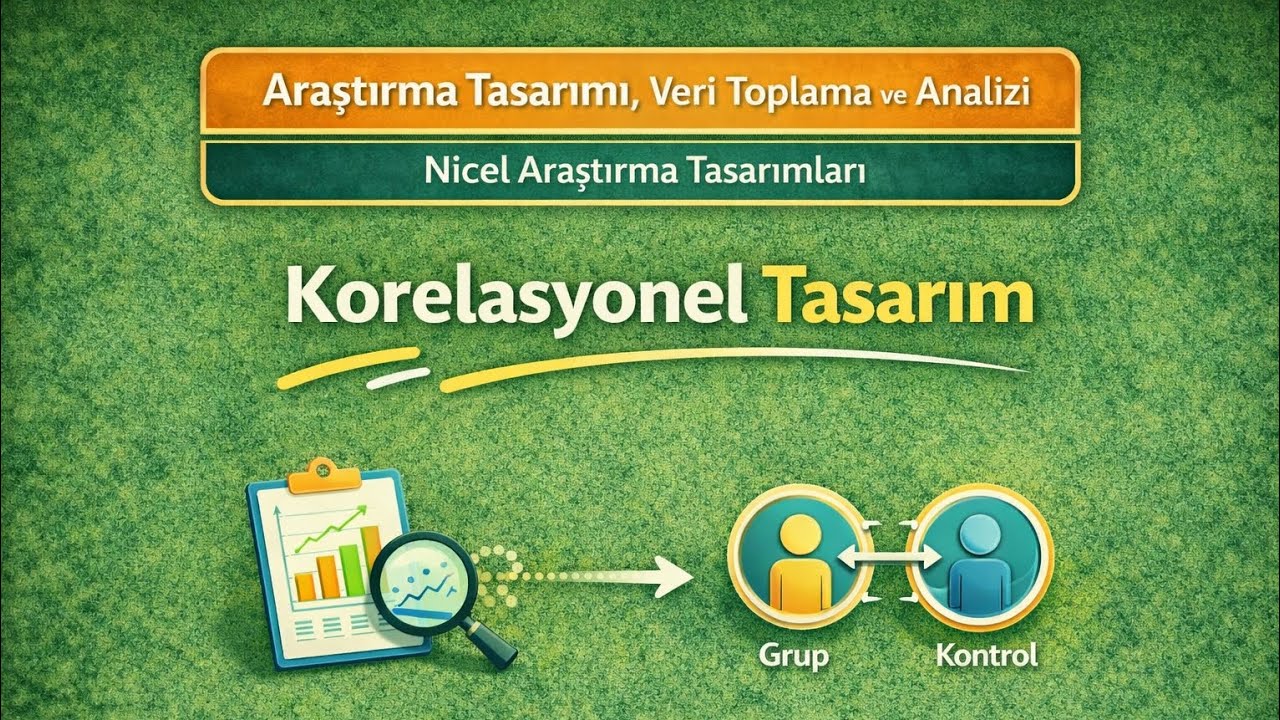 Nicel Araştırma Tasarımı | 2.3. Korelasyonel Tasarım