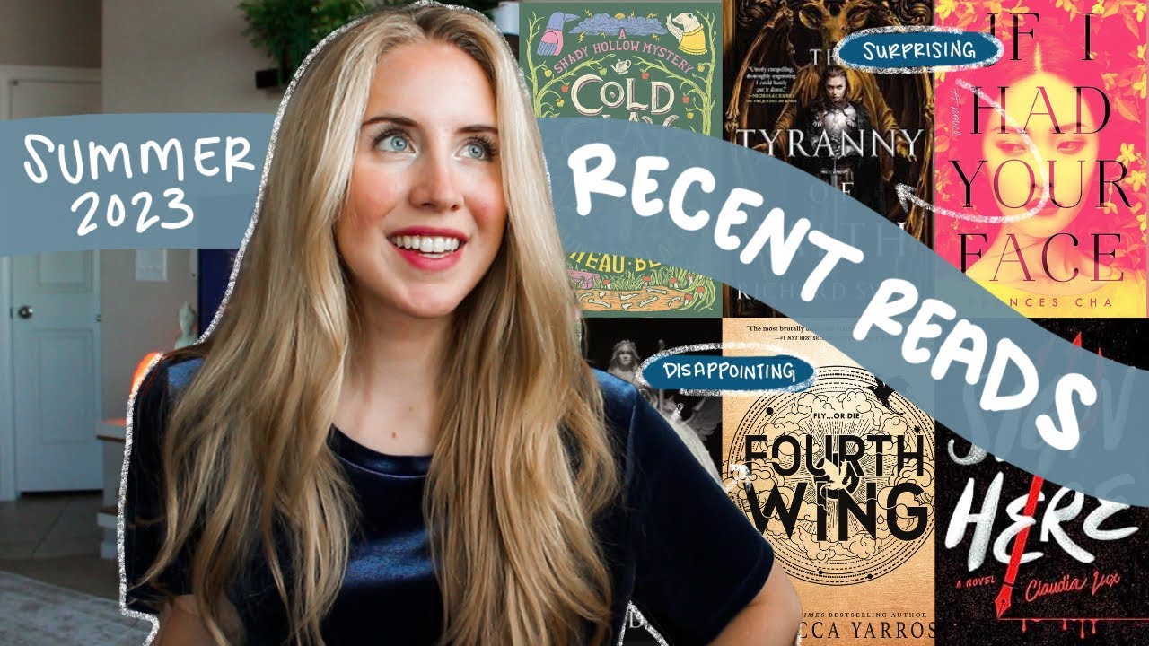RECENT READS 📚 August & Summer 2023 WRAP UP