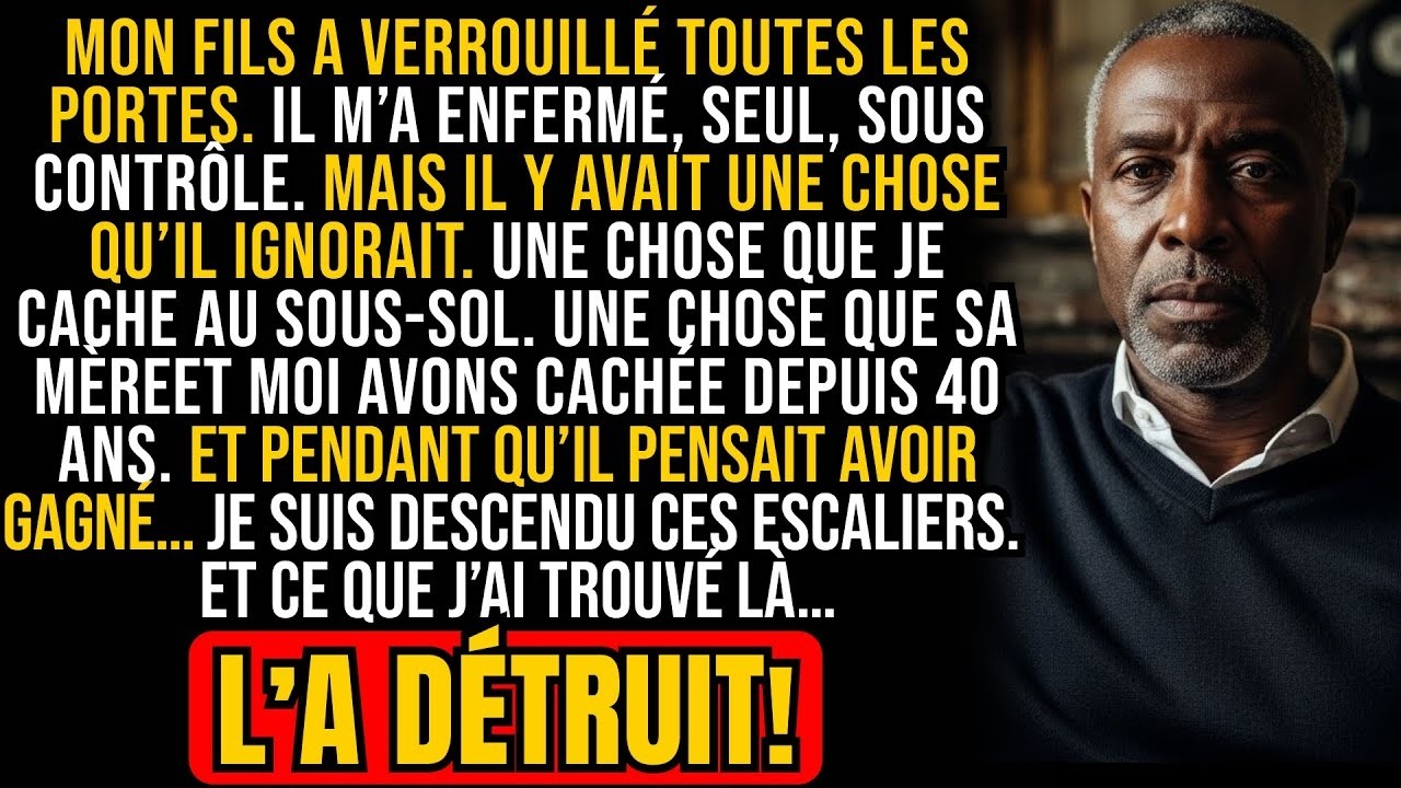 Mon fils m’a enfermé à la maison — mais il ignorait ce que je cachais au sous-sol