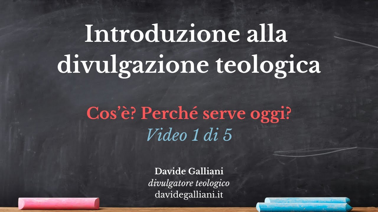 Cos'è la divulgazione teologica? | Introduzione alla divulgazione teologica | 1 di 5