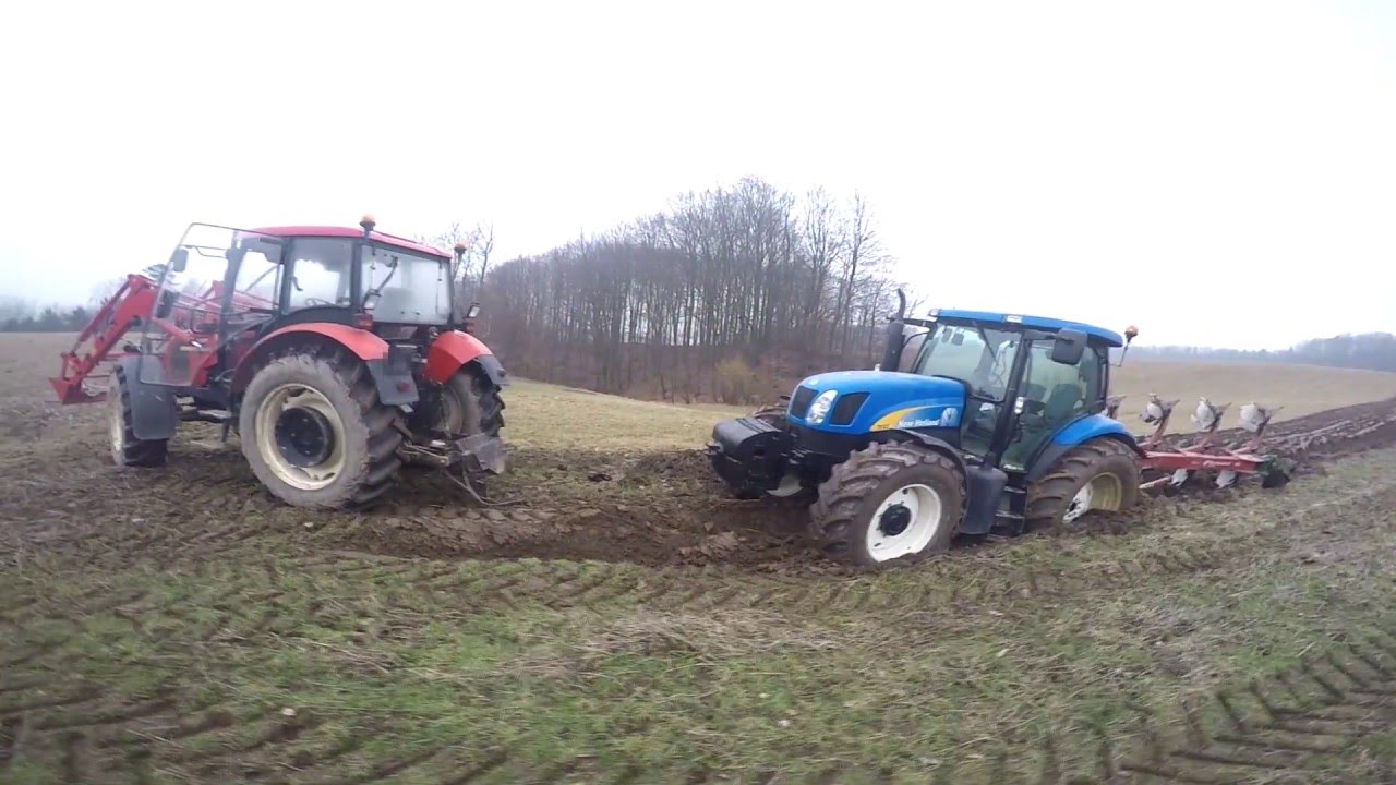 New Holland T6 Ploughing 2016 Kverneland - Wtopa, Sound Engine- Rozpoczęcie sezonu 2016